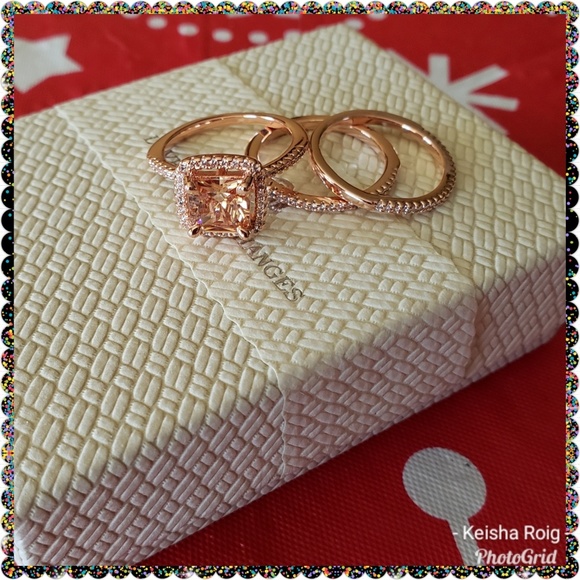 FINAL PRICE💥1 LEFT SIZE 8 💥❤Luxury 3pcs 18K Rose - Picture 4 of 6